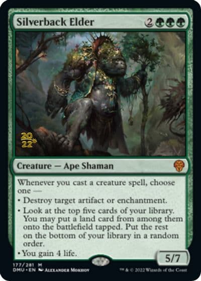 Silverback Elder Prerelease Cards Magic card