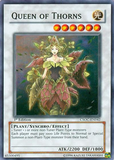 Queen of Thorns Crossroads of Chaos Yu-Gi-Oh! card