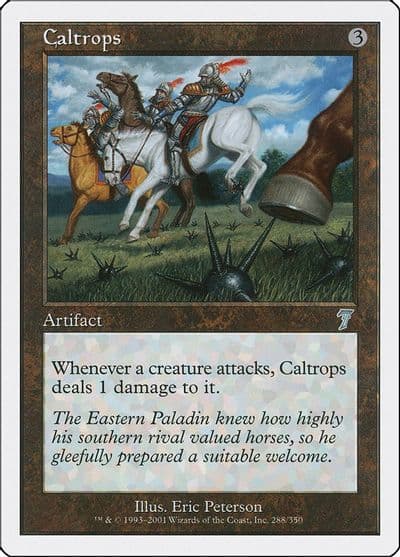 Caltrops 7th Edition Magic card