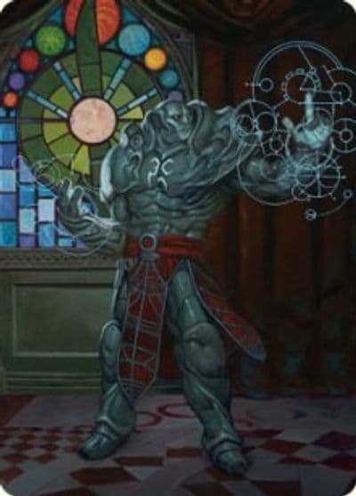 Karn Living Legacy Art Card 2 81 Art Series: Dominaria United Magic card