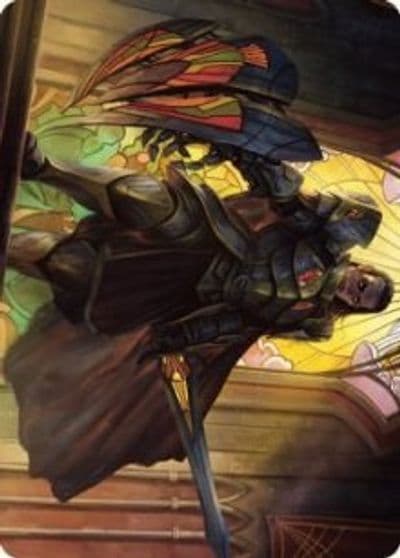 Benalish Sleeper Art Card Art Series: Dominaria United Magic card