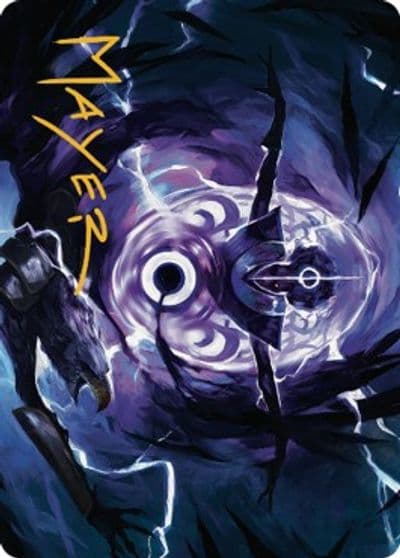 Ronas Vortex Art Card Gold Stamped Signature Art Series: Dominaria United Magic card