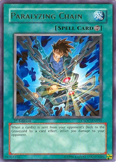 Paralyzing Chain Crossroads of Chaos Yu-Gi-Oh! card