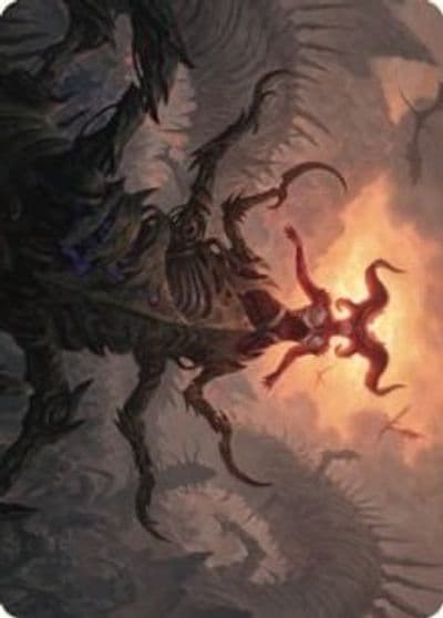 Sheoldred the Apocalypse Art Card Art Series: Dominaria United Magic card