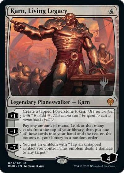Karn Living Legacy Promo Pack: Dominaria United Magic card