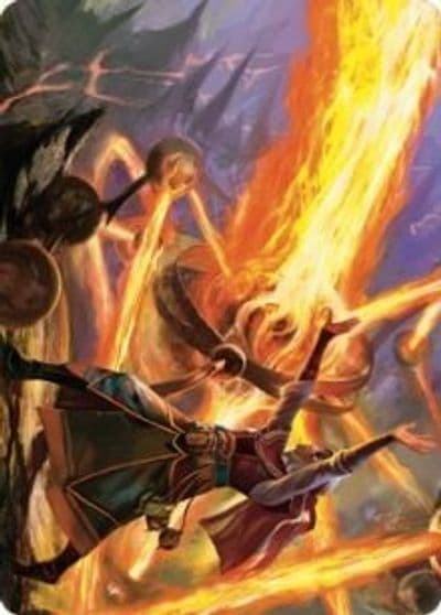 Ghitu Amplifier Art Card Art Series: Dominaria United Magic card