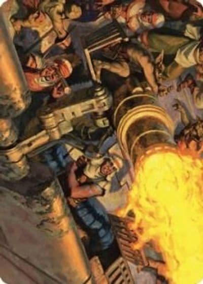 Mana Cannons Art Card Art Series: Dominaria United Magic card