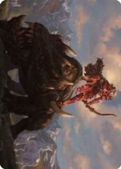 Merias Outrider Art Card Art Series: Dominaria United Magic card