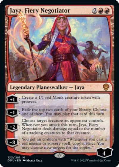 Jaya Fiery Negotiator Promo Pack: Dominaria United Magic card