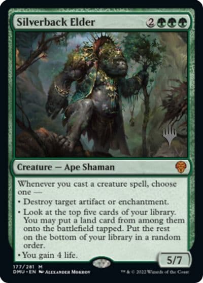 Silverback Elder Promo Pack: Dominaria United Magic card