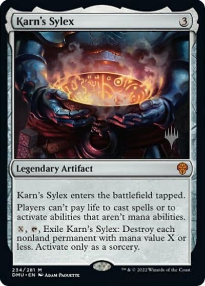 Karns Sylex Promo Pack: Dominaria United Magic card