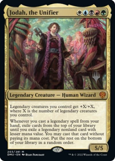 Jodah the Unifier Promo Pack: Dominaria United Magic card