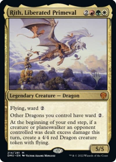 Rith Liberated Primeval Promo Pack: Dominaria United Magic card
