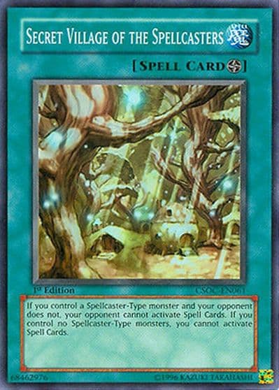 Secret Village of the Spellcasters Crossroads of Chaos Yu-Gi-Oh! card