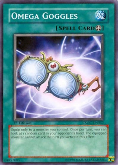 Omega Goggles Crossroads of Chaos Yu-Gi-Oh! card
