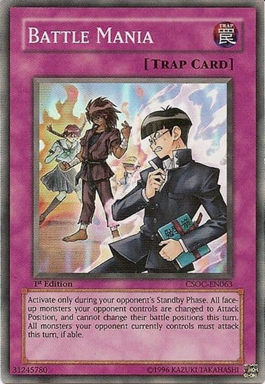 Battle Mania Crossroads of Chaos Yu-Gi-Oh! card