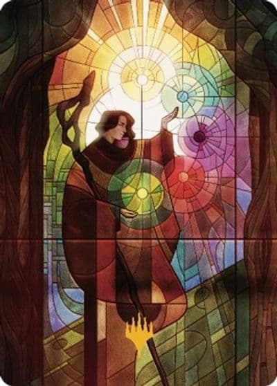 Jodah the Unifier Art Card Gold Stamped Signature Art Series: Dominaria United Magic card