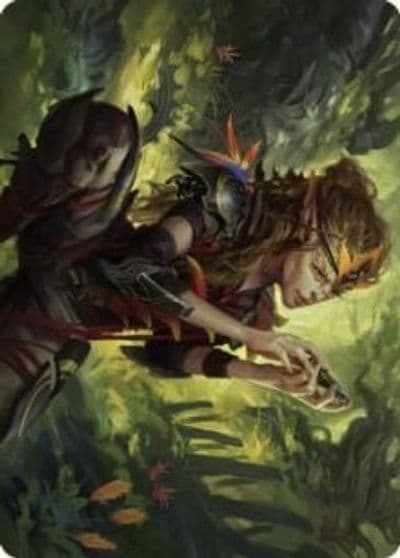Meria Scholar of Antiquity Art Card Art Series: Dominaria United Magic card