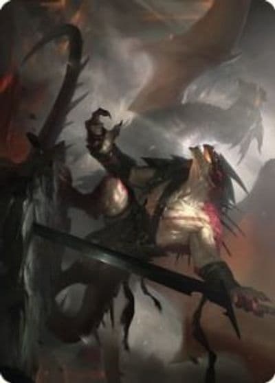 Rivaz of the Claw Art Card Art Series: Dominaria United Magic card