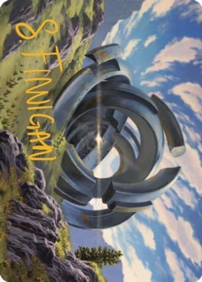 Thran Portal Art Card Gold Stamped Signature Art Series: Dominaria United Magic card