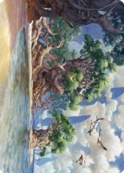 Yavimaya Coast Art Card Art Series: Dominaria United Magic card