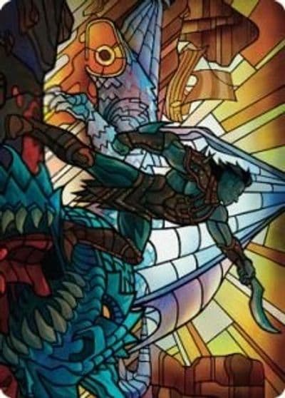 Astor Bearer of Blades Art Card Art Series: Dominaria United Magic card