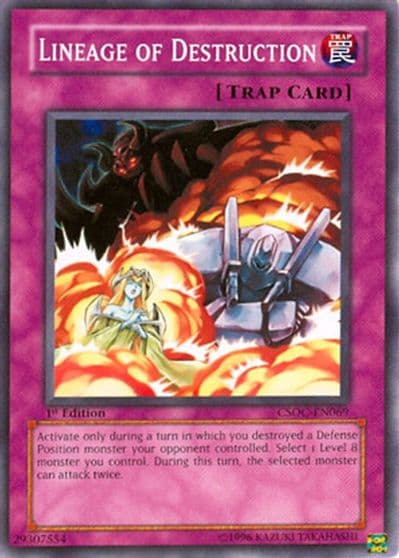 Lineage of Destruction Crossroads of Chaos Yu-Gi-Oh! card