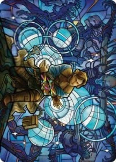 Raff Weatherlight Stalwart Art Card Art Series: Dominaria United Magic card