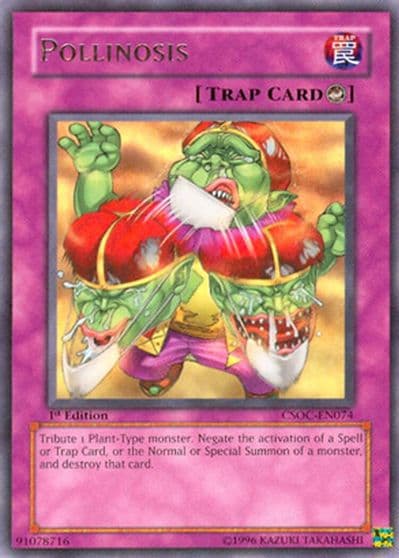 Pollinosis Crossroads of Chaos Yu-Gi-Oh! card
