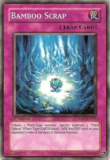 Bamboo Scrap Crossroads of Chaos Yu-Gi-Oh! card