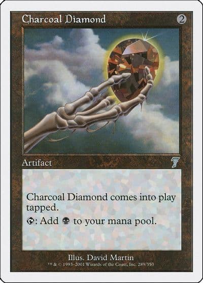 Charcoal Diamond 7th Edition Magic card