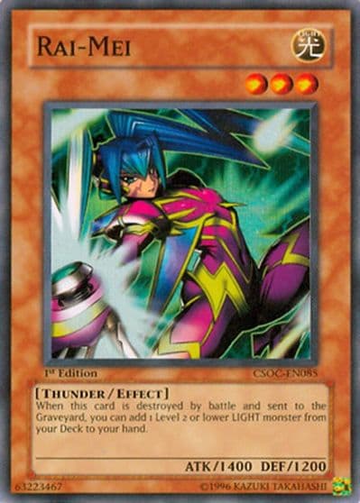 Rai Mei Crossroads of Chaos Yu-Gi-Oh! card