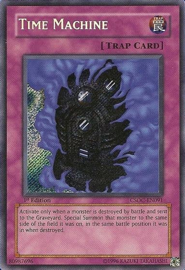 Time Machine Crossroads of Chaos Yu-Gi-Oh! card