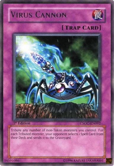 Virus Cannon Crossroads of Chaos Yu-Gi-Oh! card