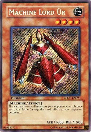 Machine Lord Ur Crossroads of Chaos Yu-Gi-Oh! card