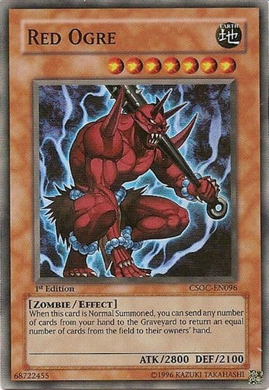 Red Ogre Crossroads of Chaos Yu-Gi-Oh! card