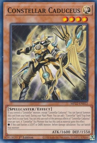 Constellar Caduceus 2022 Tin of the Pharaoh's Gods Yu-Gi-Oh! card
