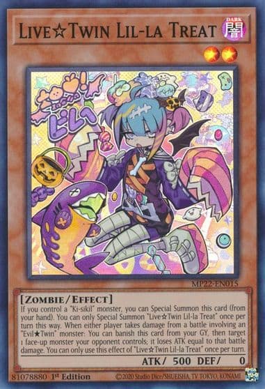 Live Twin Lil la Treat 2022 Tin of the Pharaoh's Gods Yu-Gi-Oh! card
