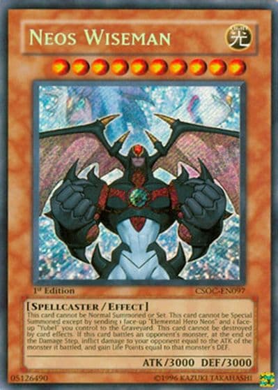 Neos Wiseman Crossroads of Chaos Yu-Gi-Oh! card