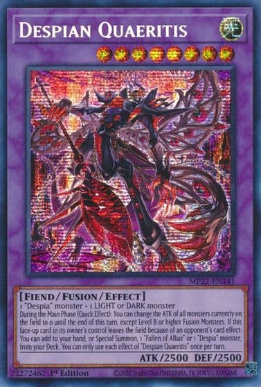 Despian Quaeritis 2022 Tin of the Pharaoh's Gods Yu-Gi-Oh! card