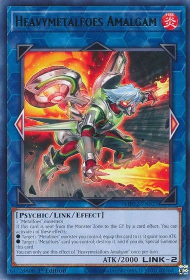 Heavymetalfoes Amalgam 2022 Tin of the Pharaoh's Gods Yu-Gi-Oh! card