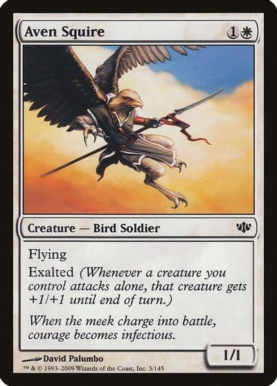 Aven Squire Conflux Magic card