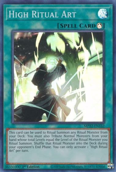 High Ritual Art 2022 Tin of the Pharaoh's Gods Yu-Gi-Oh! card