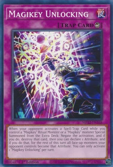 Magikey Unlocking 2022 Tin of the Pharaoh's Gods Yu-Gi-Oh! card