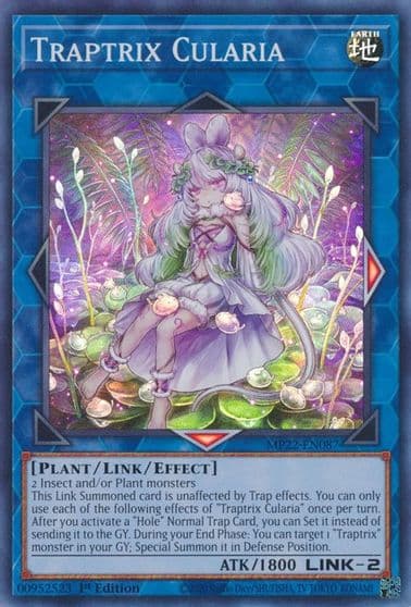 Traptrix Cularia 2022 Tin of the Pharaoh's Gods Yu-Gi-Oh! card