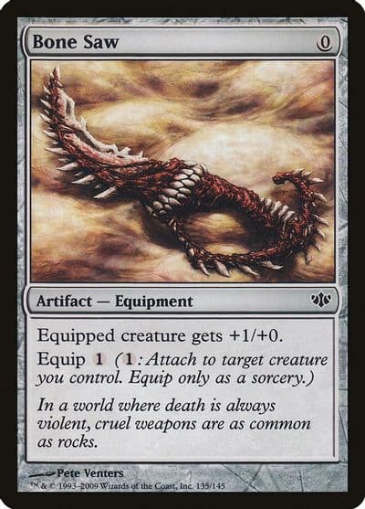 Bone Saw Conflux Magic card