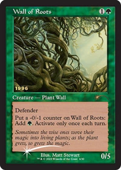 Wall of Roots 30th Anniversary Promos Magic card