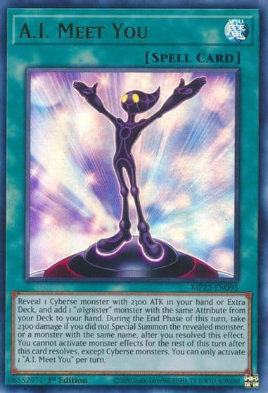 AI Meet You 2022 Tin of the Pharaoh's Gods Yu-Gi-Oh! card