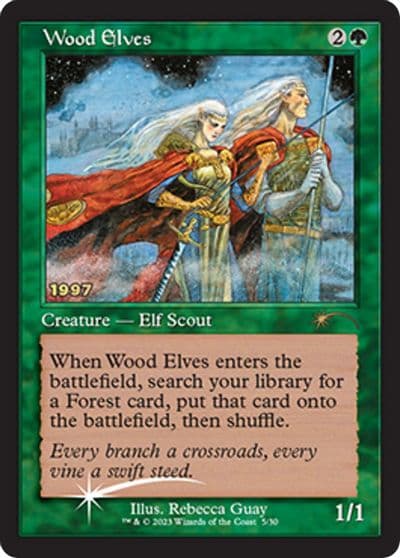 Wood Elves 30th Anniversary Promos Magic card