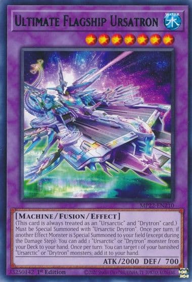 Ultimate Flagship Ursatron 2022 Tin of the Pharaoh's Gods Yu-Gi-Oh! card